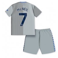 Otroški Nogometni dresi Everton Dwight McNeil #7 Tretji 2023-24 Kratek Rokav (+ Kratke hlače)